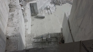 Bianco Carrara Steinbruch